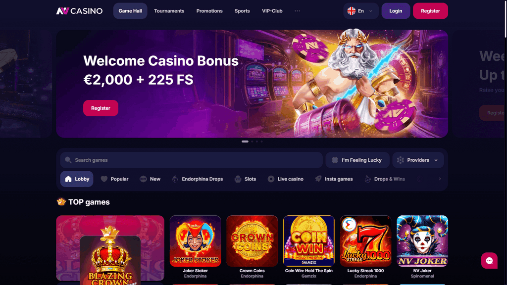 NV Casino Review - Special 50 Rotates No Deposit Incentive